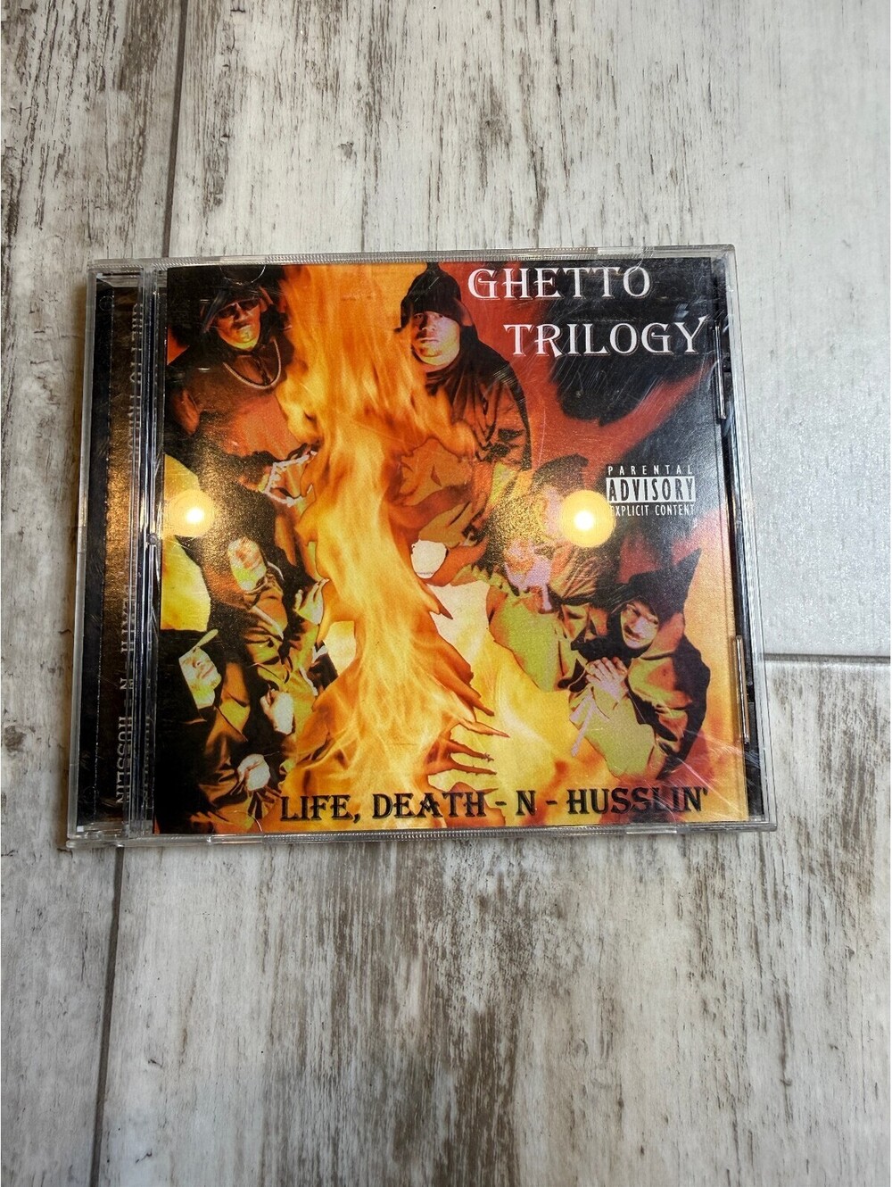 Ghetto Trilogy Life Death N Husslin CD Underground Rap Hip Hop